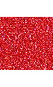 Miyuki delica beads 15/0 - Opaque light siam ab DBS-159